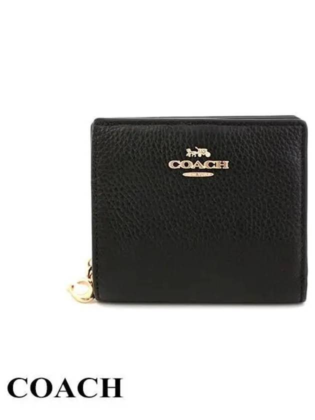 Snap Half Wallet Black - COACH - BALAAN 2