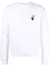 Men's Degrade Arrow Slim Fit Sweatshirt White - OFF WHITE - BALAAN.