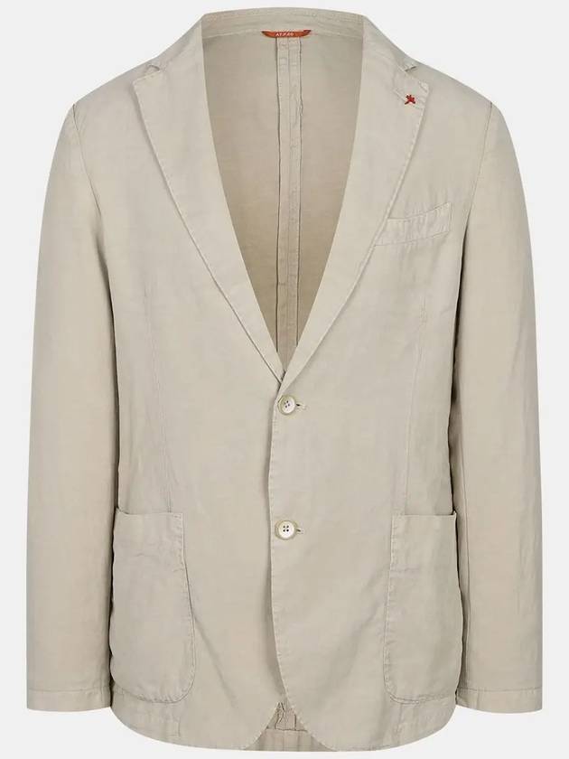 Men's casual hemp blend jacket MMJAM5T60 270 - AT.P.CO - BALAAN 9