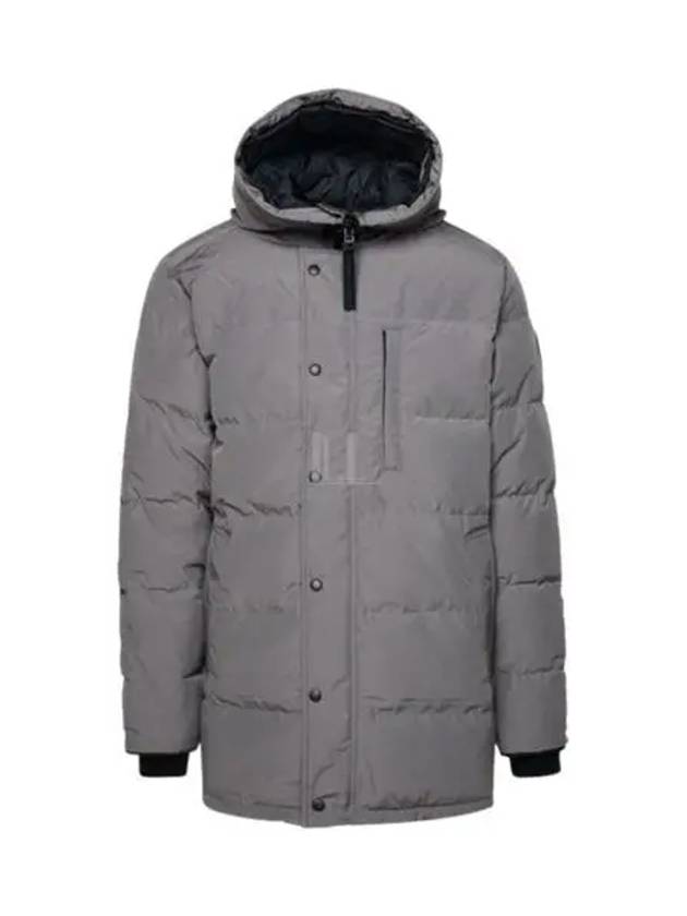 Carson Label Padded Parka Coastal Grey - CANADA GOOSE - BALAAN 2