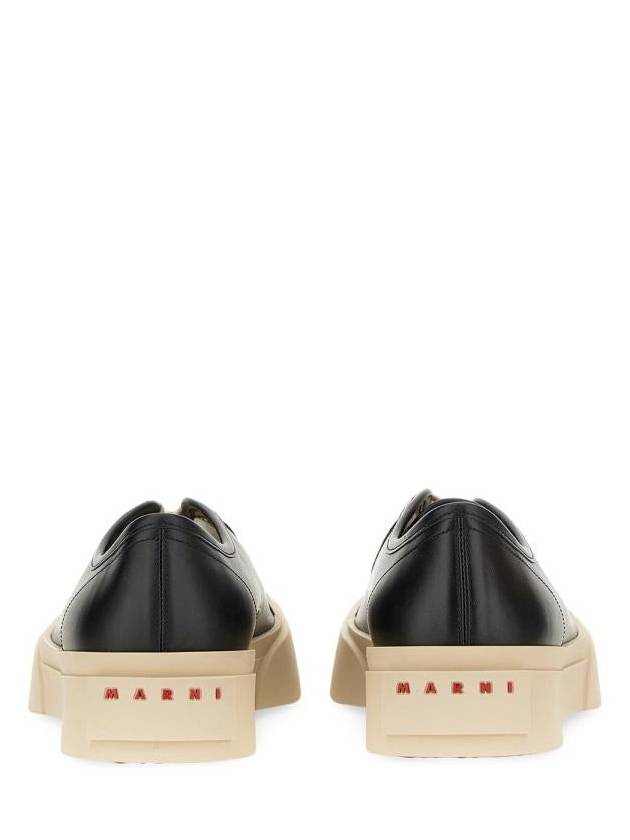 Pablo Platform Nappa Leather Low Top Sneakers Black - MARNI - BALAAN 5