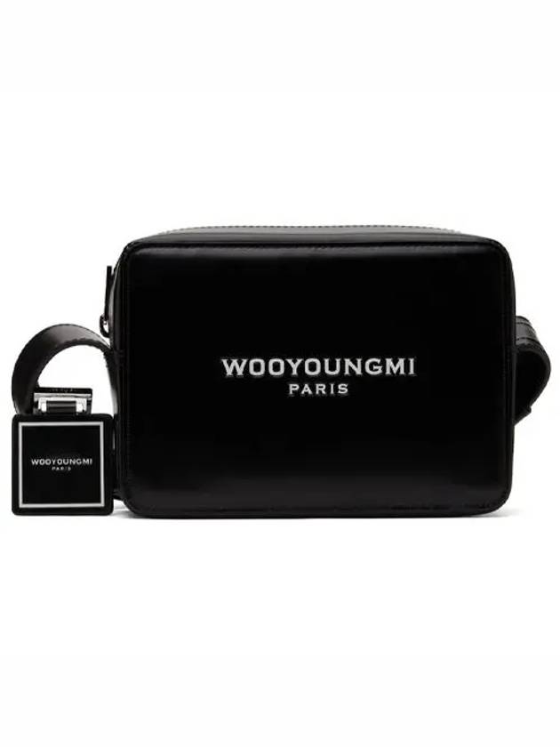 Square Leather Mini Cross Bag Black - WOOYOUNGMI - BALAAN 2