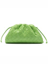 Intrecciato Mini Pouch Bag Pistachio - BOTTEGA VENETA - BALAAN 3