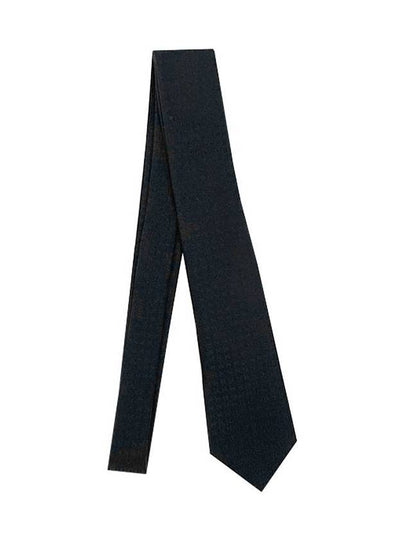 Faconnee H Tie Black - HERMES - BALAAN 2