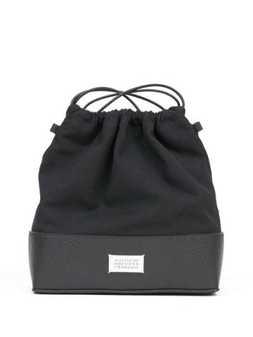 5AC Small Bucket Backpack Black - MAISON MARGIELA - BALAAN 1