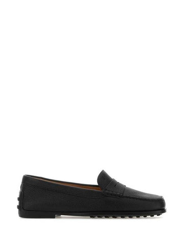 City Gommino Driving Shoes Black - TOD'S - BALAAN 1