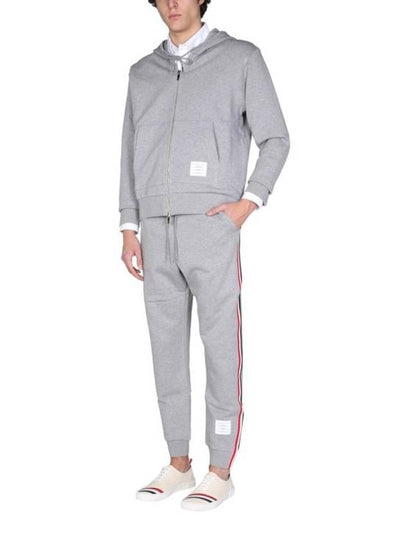 Stripe Track Pants Light Grey - THOM BROWNE - BALAAN 2