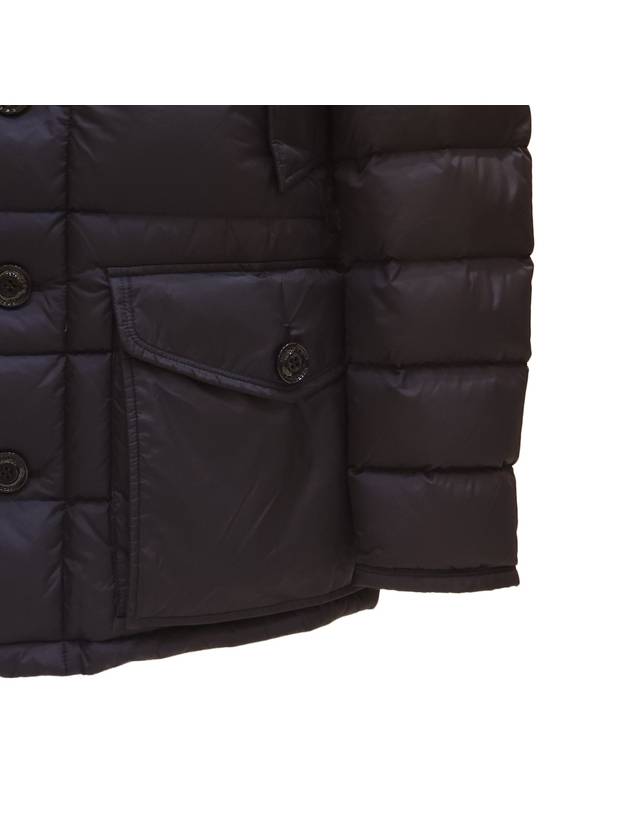 Men s CLUNY hooded short down jacket navy - MONCLER - BALAAN 5