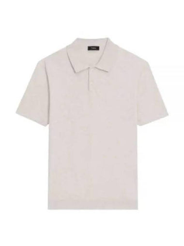 Polo T shirt O0186711 WJA Free Melange Ivory - THEORY - BALAAN 1