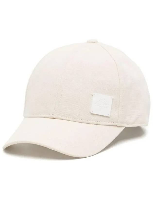 Solid Logo Patch Ball Cap Beige - MULBERRY - BALAAN 2