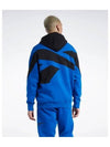 BB BASKETBALL FLEECE HOODY BLUE HG2578 - REEBOK - BALAAN 1