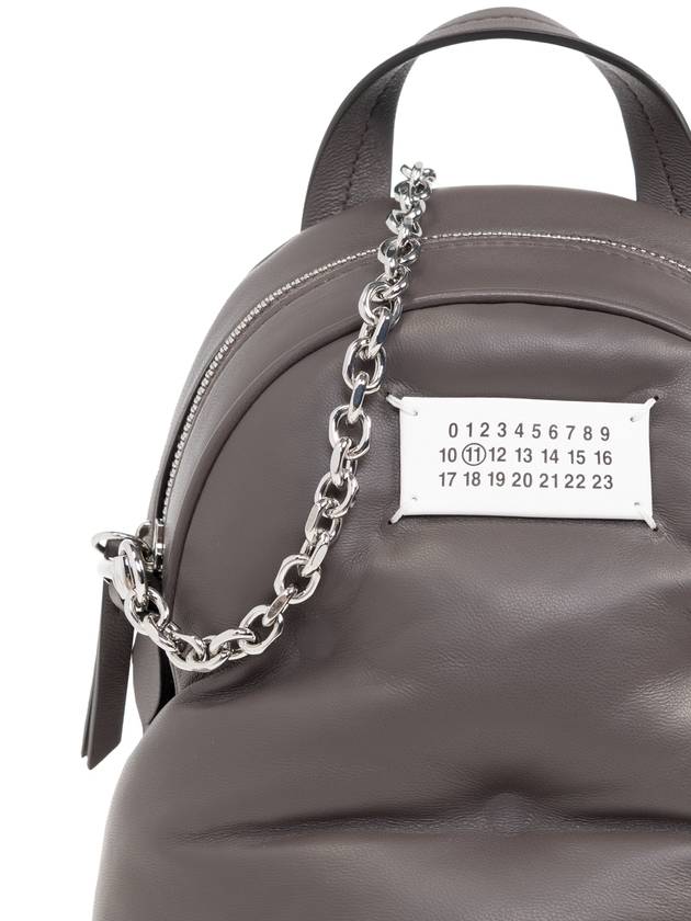 Glam Slam Leather Backpack Brown - MAISON MARGIELA - BALAAN 8