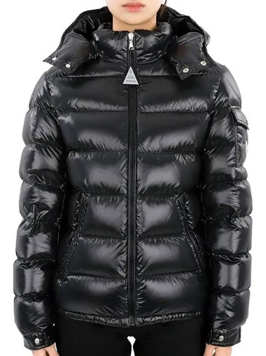 Kids NEW MAYA down padded jacket black 1A12520 68950 999 12 14A adult wearable - MONCLER - BALAAN 1