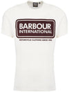 International Logo Short Sleeve T-Shirt White - BARBOUR - BALAAN 1