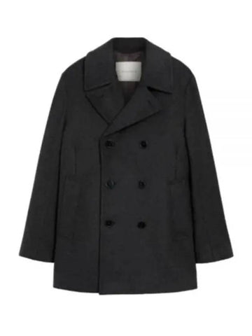 DALTON CHARCAOL GM 1075F MO4976 DU07 3H02 pea coat charcoal - MACKINTOSH - BALAAN 1