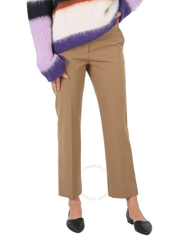 Max Mara Ladies Fastoso Straight-Leg Wool Crop Pants, Brand Size 38 (US Size 6) - MAX MARA - BALAAN 1