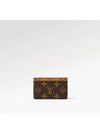 Monogram Reverse Canvas Card Wallet Brown - LOUIS VUITTON - BALAAN 7