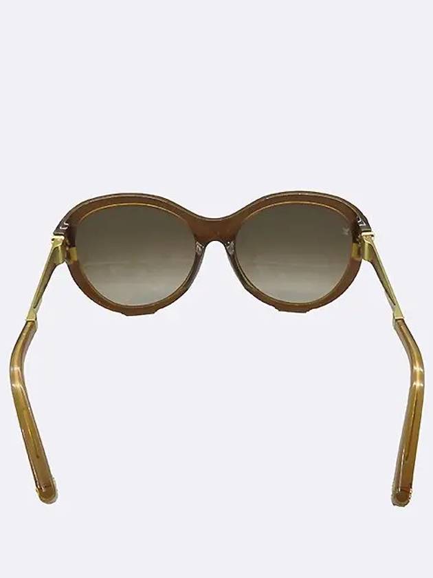 Z0487E Brown Petit Soupcorn Cat s Eye Sunglasses - LOUIS VUITTON - BALAAN 4