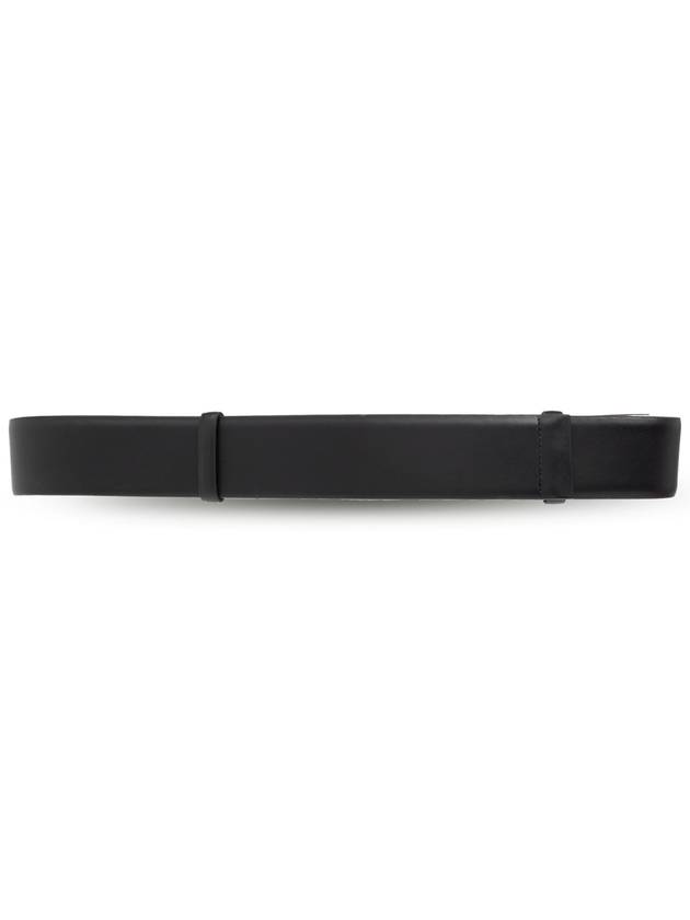 FERRAGAMO Leather Belt, Women's, Black - SALVATORE FERRAGAMO - BALAAN 3