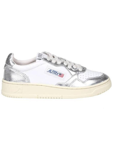 Medalist Silver Tab Low Top Sneakers White - AUTRY - BALAAN 1