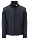 Jumeaux Logo Patch Windbreaker Navy - MONCLER - BALAAN 2