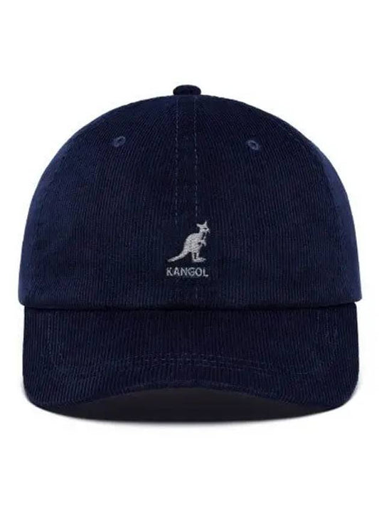 Hat Ball Cap Corduroy Baseball K5206HT Navy - KANGOL - BALAAN 2