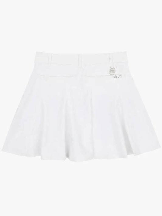 Drew Women s Slit Flare Skirt DF41SK02 WT - DRUH GOLF - BALAAN 2