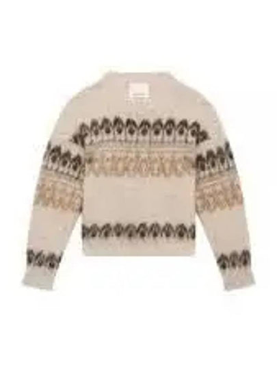 Dullyh Decorative Mohair Knit Top Khaki - ISABEL MARANT - BALAAN 2