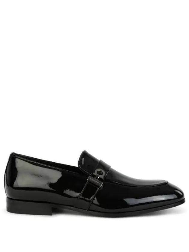 Gancini Ornament Moccasins Loafer Black - SALVATORE FERRAGAMO - BALAAN 2