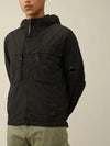 Chrome R Hooded Jacket Black - CP COMPANY - BALAAN 3