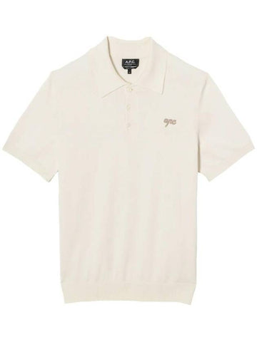 Gregorio Polo Shirt Off White - A.P.C. - BALAAN 1