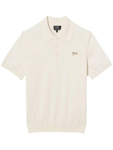 Gregorio Polo Shirt Off White - A.P.C. - BALAAN 1