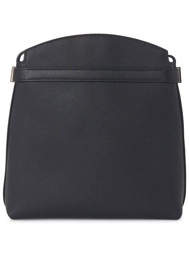 Hug Messenger Cross Bag Black - SALVATORE FERRAGAMO - BALAAN 4