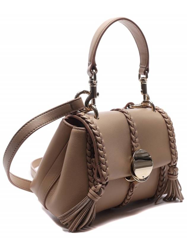 Penelope Small Leather Shoulder Bag Brown - CHLOE - BALAAN 4