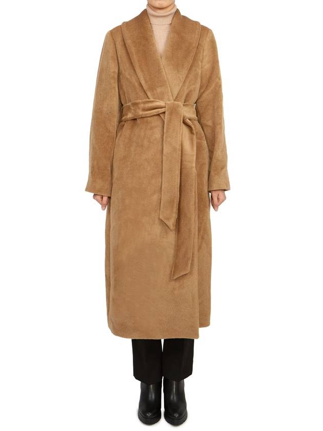 Taglio Alpaca Single Coat Brown - MAX MARA - BALAAN 2