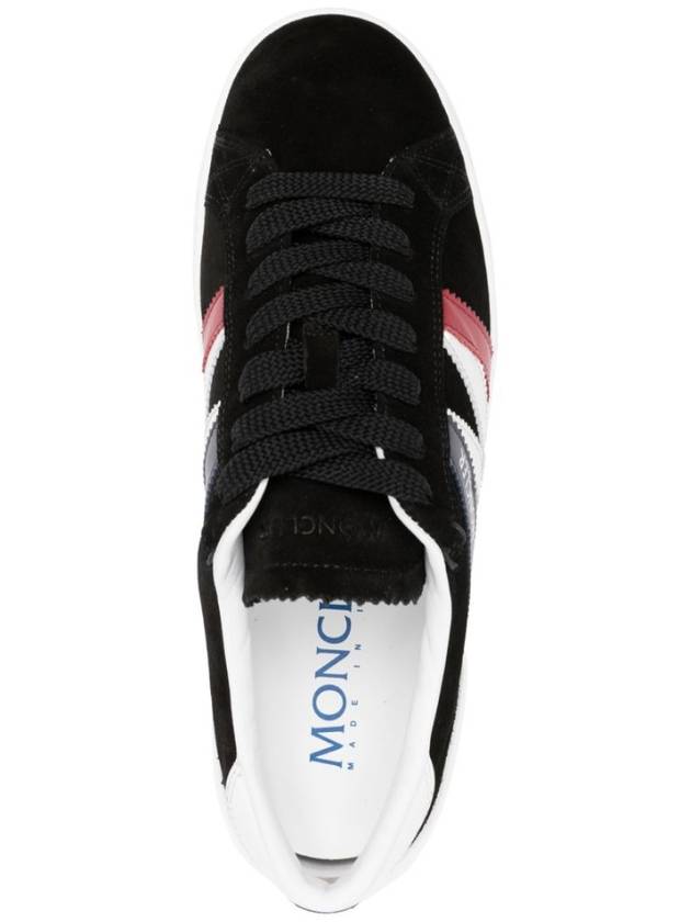 Monaco M Trainer Low Top Sneakers Black - MONCLER - BALAAN 5