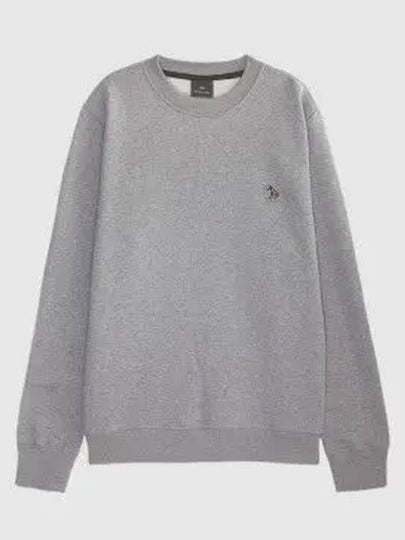 Zebra Patch Organic Cotton Sweatshirt Grey - PAUL SMITH - BALAAN 2