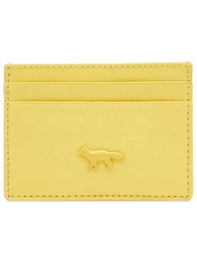 The Cloud Card Wallet Lime - MAISON KITSUNE - BALAAN 2