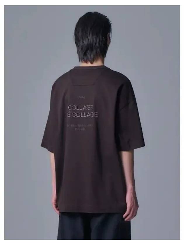 College DE semi overfit short sleeve brown domestic product GM0024050360682 - JUUN.J - BALAAN 1