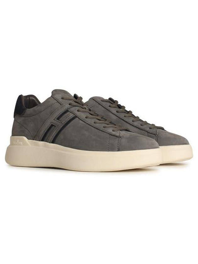 Hogan 'H580' Grey Leather Sneakers - HOGAN - BALAAN 2