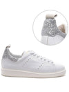 Men's Starter Glitter Tab Low Top Sneakers White - GOLDEN GOOSE - BALAAN 2