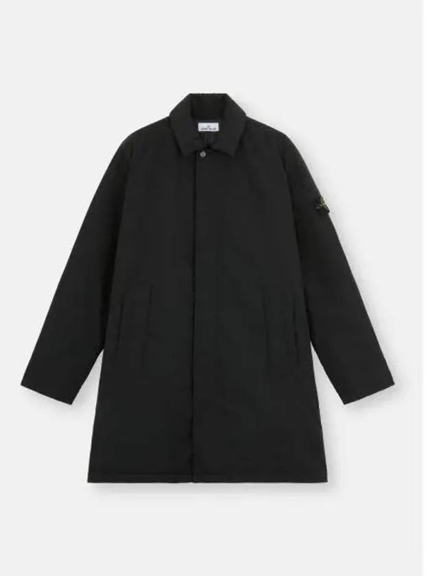 Micro Twill Single Coat Black - STONE ISLAND - BALAAN 2