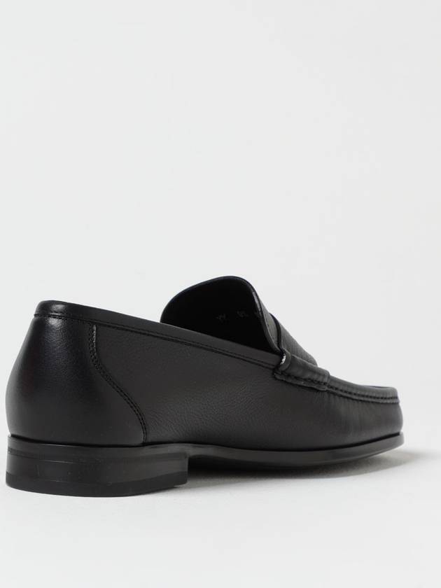 Moccasin Signature Calfskin Loafers Black - SALVATORE FERRAGAMO - BALAAN 4