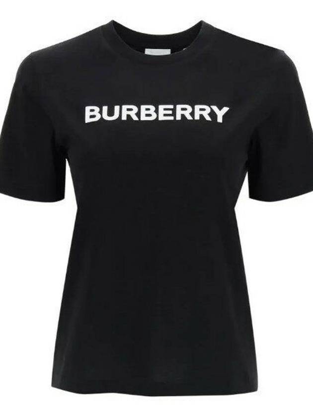 logo short sleeve t-shirt black - BURBERRY - BALAAN 3