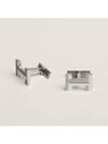 H Carr cufflinks silver - HERMES - BALAAN 2