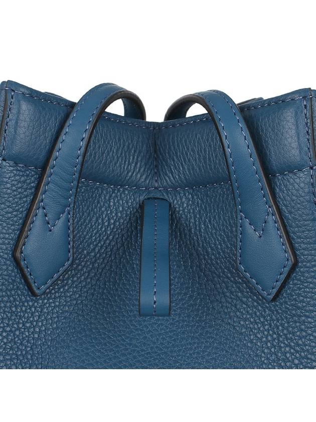 Origami Mini Bucket Bag Blue - FENDI - BALAAN 9