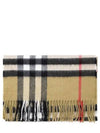 Vintage Check Cashmere Muffler Beige - BURBERRY - BALAAN 2