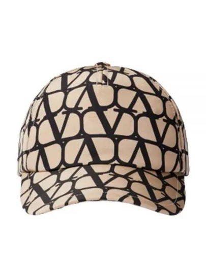 Iconographe Base Ball Cap Beige - VALENTINO - BALAAN 2