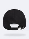 Embroidered Logo Baseball Cap Black - ALEXANDER MCQUEEN - BALAAN 3