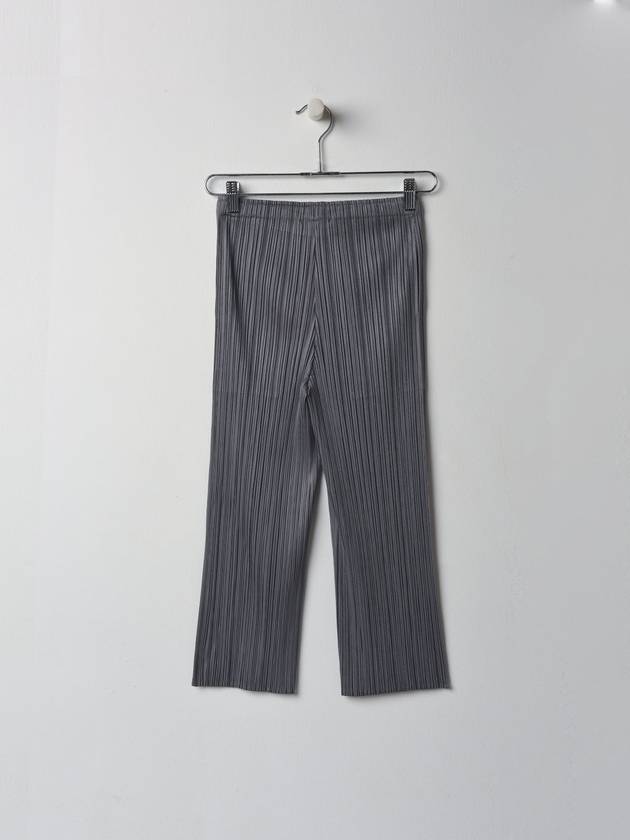 MC August Crop Pants Grey - ISSEY MIYAKE - BALAAN 2